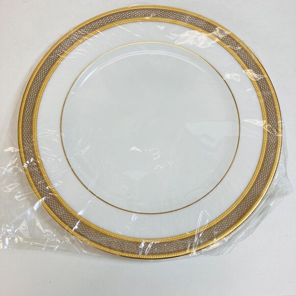 Noritake Brilliance Rimmed Dinner Plate 406 New Replacement 10.75 In 4824 - Picture 1 of 7